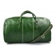 Leder reisetasche sporttasche grun damen herren schultertasche ledertasche