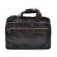 Sac à bandoulière brun en cuir sac notebook tablet ipad homme femme sac d'épaule
