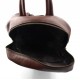 Mochila de piel mochila piel mochila marron oscuro hombre mujer