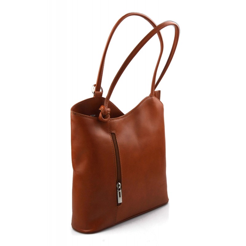 Ladies handbag honey leather bag clutch hobo bag backpack crossbody women bag made in Italy 