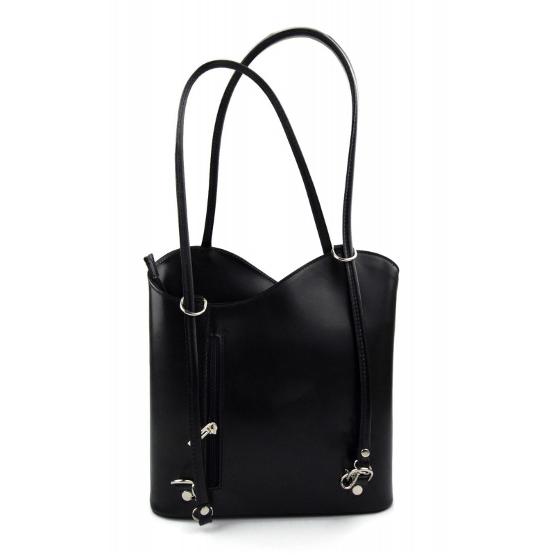 Ladies handbag dark brown leather bag clutch hobo bag backpack