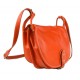 Ladies handbag leather bag clutch hobo bag shoulder bag orange