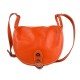 Ladies handbag leather bag clutch hobo bag shoulder bag orange