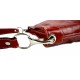 Borsa pelle borsello donna a spalla e a tracolla rosso