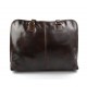 Borsa donna vera pelle borsa a spalla borsa tablet testa moro