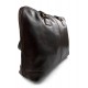 Borsa donna vera pelle borsa a spalla borsa tablet testa moro