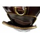 Tablet ledertasche ipad notebook tasche herren damen dunkel braun schultertasche