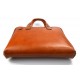 Women leather shoulder bag genuine italian leather handbag honey