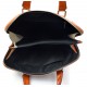 Women leather shoulder bag genuine italian leather handbag honey