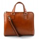 Women leather shoulder bag genuine italian leather handbag honey