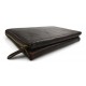 Sac pochette marron fonce pochette cuir sac à main cuir sac de soirée pochette femme sac femme cuir