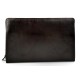 Leder kupplung damen kupplung tasche leder clutch damen leder dunkelbraun damen
