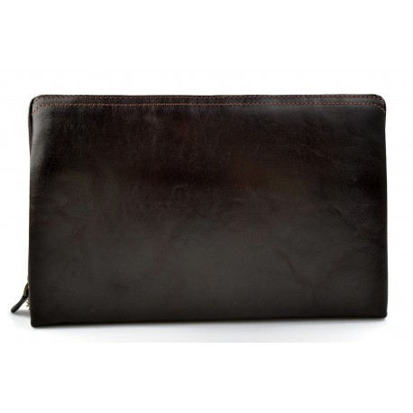 Leder kupplung damen kupplung tasche leder clutch damen leder dunkelbraun damen