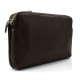 Leder kupplung dunkelbraun kupplung tasche leder clutch damen leder brieftasche damen