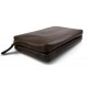 Leder kupplung dunkelbraun kupplung tasche leder clutch damen leder brieftasche damen