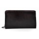 Leder kupplung damen kupplung tasche leder clutch damen leder brieftasche damen dunkelbraun