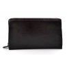 Leder kupplung damen kupplung tasche leder clutch damen leder brieftasche damen dunkelbraun