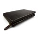 Leder kupplung damen kupplung tasche leder clutch damen leder brieftasche damen dunkelbraun