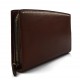 Leder kupplung tasche leder clutch leder brieftasche damen tasche braun