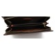 Leder kupplung tasche leder clutch leder brieftasche damen tasche braun