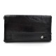 Sac pochette noir pochette cuir sac à main cuir sac de soirée pochette femme