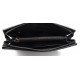 Sac pochette noir pochette cuir sac à main cuir sac de soirée pochette femme