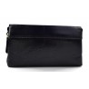 Embrague cuero bolso clutch azul bolso de embrague bolso de embrague cuero