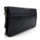 Embrague cuero bolso clutch azul bolso de embrague bolso de embrague cuero