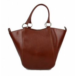 Sac à main femme en cuir sac marron sac pliable en cuir sacoche femme sacoche de cuir
