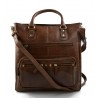 Leder braun damen handtasche ledertasche leder henkeltasche