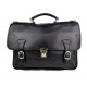 Briefcase leather office bag backpack shoulder bag conference bag mens business black