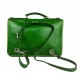 Leder herren aktentasche messenger ledertasche umhangetasche schultertasche tragetasche grun
