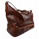 Leather duffle bag leather luggage genuine leather shoulder bag brown mens ladies