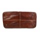 Leather duffle bag leather luggage genuine leather shoulder bag brown mens ladies