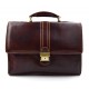 Sac a main cuir bandoulière homme femme messenger sac d'épaule organisateur sac de travail sac cartable marron serviette