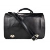 Borsa messenger uomo donna vera pelle messenger cartella tracolla borsa pelle postino nero