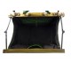 Damen leder doktor bag doctorbag handtasche shultertasche grun