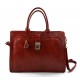 Sac cartable cuir serviette a main cuir bandoulière homme femme messenger sac de travail sac cartable rouge