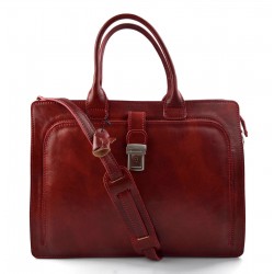 Leder aktentasche herren damen rot schultertasche ledertasche umhängetasche messenger ledertasche leder brieftrager