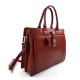 Leather briefcase mens womans office shoulder bag document messenger bag business bag executive VIP briefcase honey