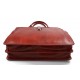 Sac cartable cuir serviette a main cuir bandoulière homme femme messenger sac de travail sac cartable rouge