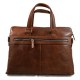Cartella pelle portadocumenti messenger borsa uomo donna porta noteebook con tracolla e manici marrone