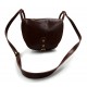 Borsa donna pelle tracolla a spalla marrone