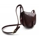 Borsa donna pelle tracolla a spalla marrone