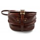 Borsa donna pelle tracolla a spalla marrone