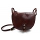 Borsa donna pelle tracolla a spalla marrone