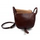 Borsa donna pelle tracolla a spalla marrone