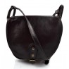 Borsa donna pelle tracolla a spalla testa moro