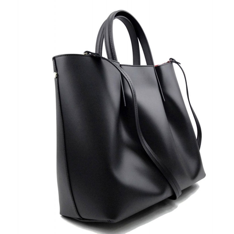 Borse in pelle best sale nera