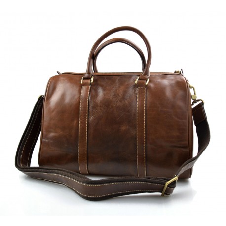 Sac de voyage brun en cuir sac voyage homme sac voyage femme